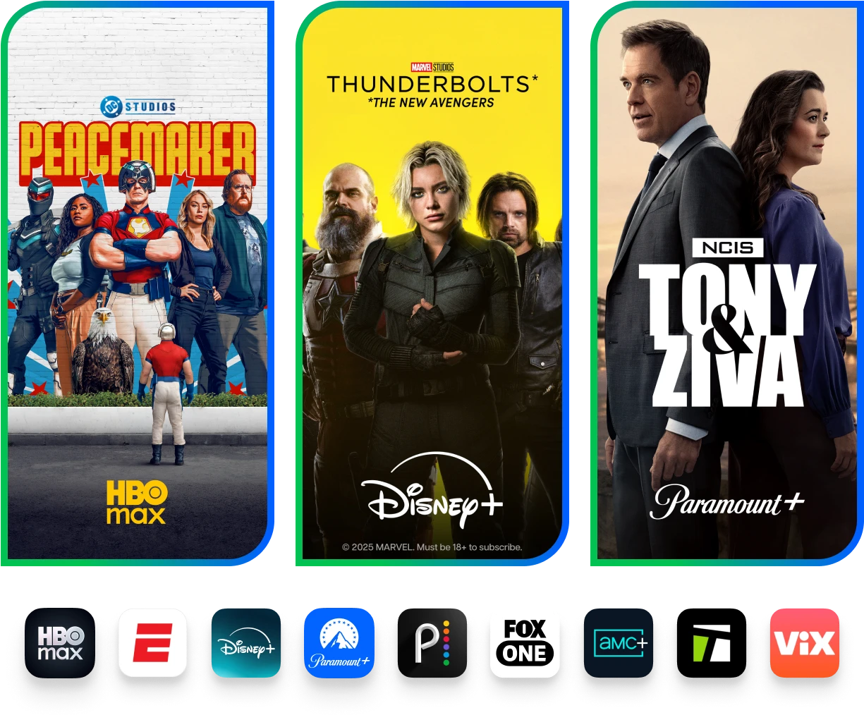Stream Your Favorites at No Extra Cost Stream Your Favorites at No Extra Cost