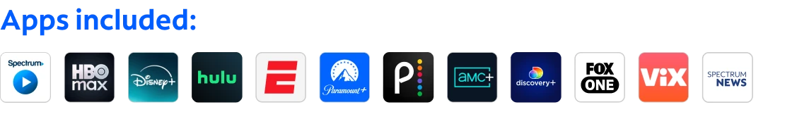 Apps included